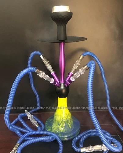 Арабская вода табачная бар ktv Взрыв четырех -тупика Большого дымового цвета Полный комплект шиши
