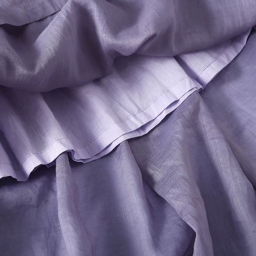 Экспорт внешней торговли французский легкий роскошный бренд резак легкая юбка высококачественная европейская европейская галочка драпированная большая зонтная юбка