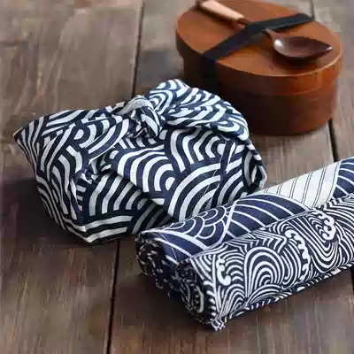 Japanese style wind LV handkerchief towel placard bento lunch box cloth bag cloth gift wrap towel wrap cloth