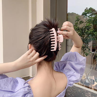 抖音盘发发夹后脑勺大号洗澡抓夹马尾夹子