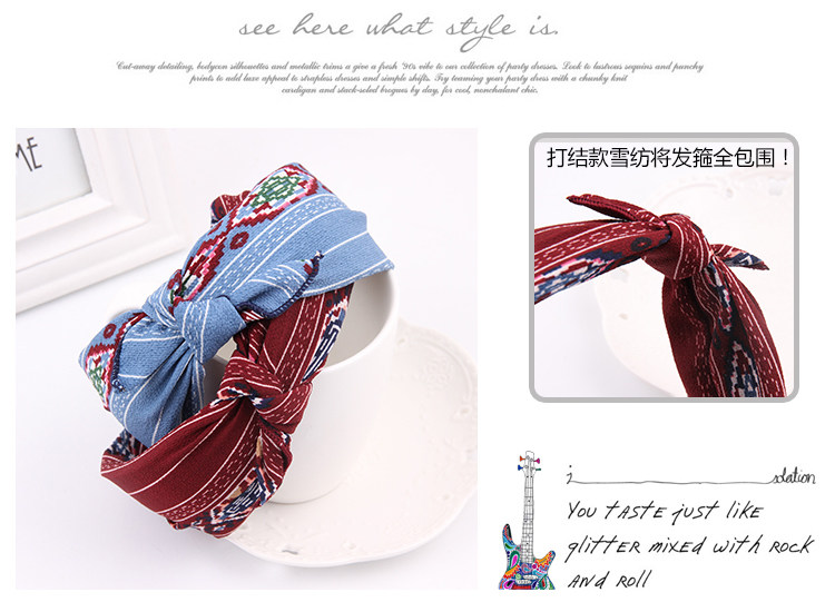 Accessoire coiffure en tissu - Ref 1200381 Image 19