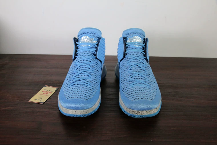 Air Jordan 32 AJ32 Joe 32 Giày bóng rổ màu xanh Bắc Carolina AH3348-406