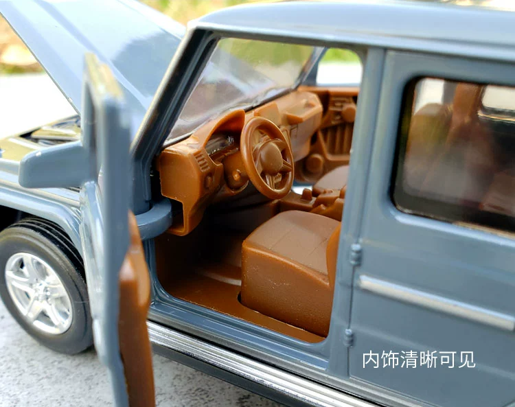 Caipo 1:32 Mercedes-Benz g350D off-road SUV hợp kim mô hình xe mô phỏng ban đầu kim loại mô hình xe đồ chơi trang trí - Chế độ tĩnh