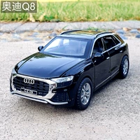 Audi, warrior, внедорожная реалистичная модель автомобиля со светомузыкой, игрушечная машина, масштаб 1:32