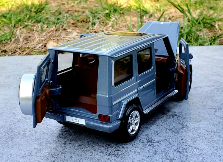 Caipo 1:32 Mercedes-Benz g350D off-road SUV hợp kim mô hình xe mô phỏng ban đầu kim loại mô hình xe đồ chơi trang trí - Chế độ tĩnh