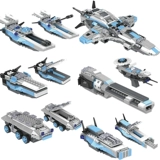 Lego, гибкий конструктор высокой сложности, интеллектуальная игрушка для мальчиков, самолет