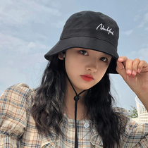 Hats new spring and summer new york long lace-up cap female Korean tide leisure students ins Street fishermans hat