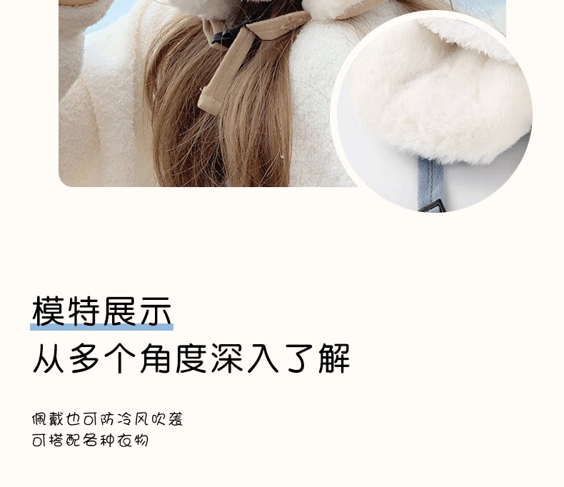 Зимняя бархатная удерживающая тепло медицинская маска, ветрозащитная шапка, увеличенная толщина, в корейском стиле      