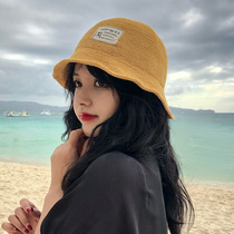 Spring and summer cap children Korean version of the tide Japanese basin hat face small wild Korean preparation bucket hat cloth fisherman hat