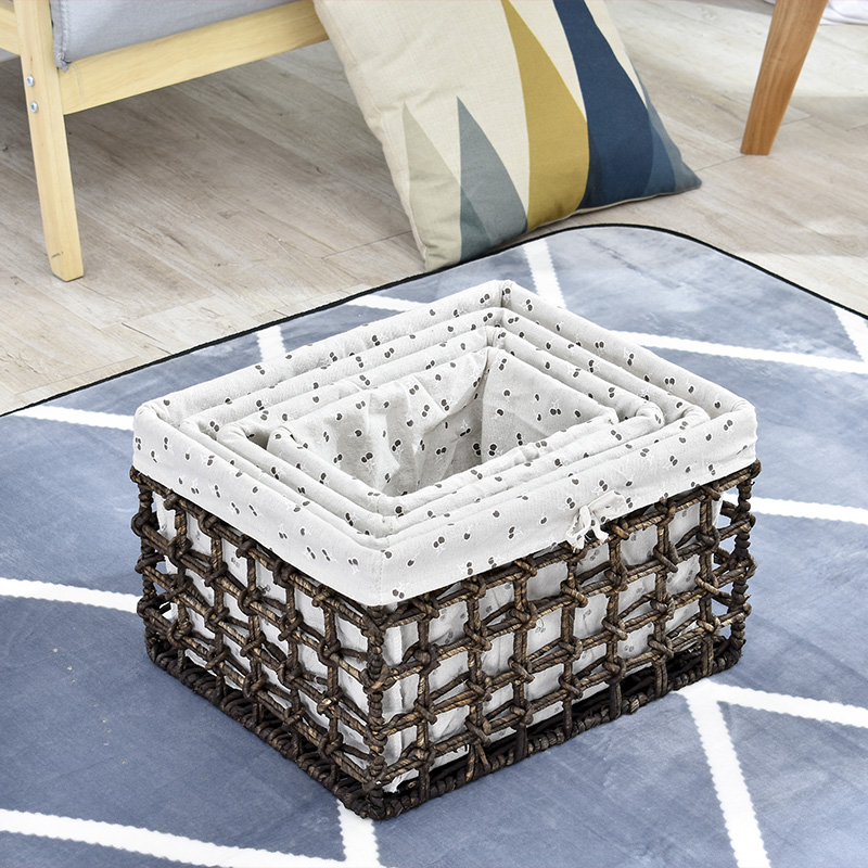 Desktop Banking Basket Laundry Basket Toy Snacks Storage Box Architecture Basket of Dirty Clothes