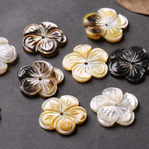 Natural Seawater Shells Flower Sheet Sea Bay Petals Making Ancient Wind Hair Hairpins Earl Accessories necklace accessories Everest Pins Flowers