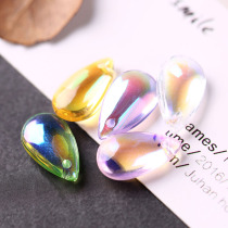 Czech glazed beads Phantom color water drop glass accessories handmade DIY earrings bracelet ancient hair hairpin jewelry material