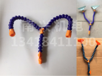 Bamboo Knuckle Blow Nozzle Universal Blow Pipe Porous Nozzle Blow Mouth _ Serpentine Nozzle 1 4 Universal Tube 16 holes