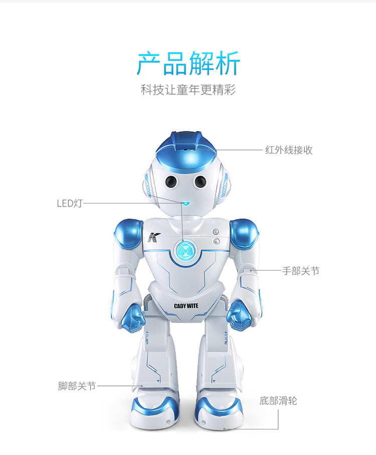 Giúp học tập điều khiển bằng giọng nói từ xa robot thông minh đối thoại lập trình kể chuyện chàng trai và cô gái mầm non giáo dục đồ chơi trẻ em quà tặng