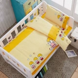 Одеяло для детского сада, детский хлопковый съёмный мультяшный комплект, 3 предмета, постельные принадлежности