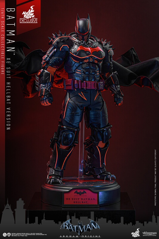 In Stock Hottoys Ht Vgm73 Batman Thermal Energy Version Hellbat Armor