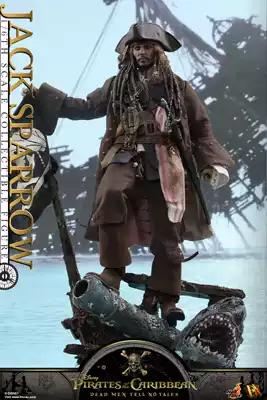 #Brand NEW SPOT# HOTTOYS HT DX15 Pirates of the Caribbean 5 Captain Jack Johnny Depp