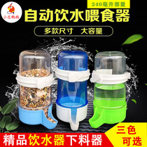 Bird drinking fountains automatic feeders water drinking fountains starling parrot food boxes bird feeding bird cages accessories