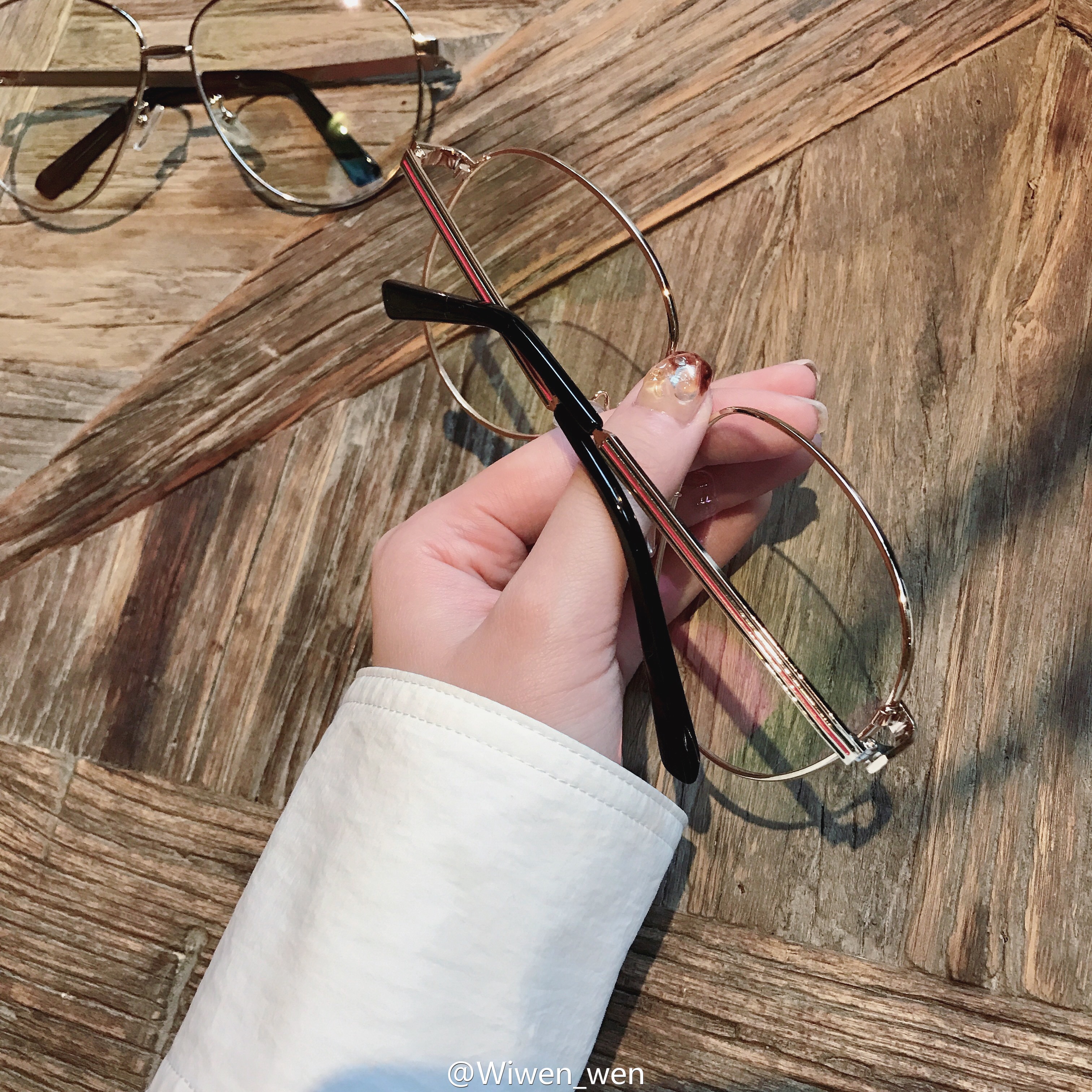 Montures de lunettes OTHER   en Metal memoire - Ref 3140525 Image 9