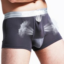 O Element Gun Bomb Separation Mens Underwear Mans Flat Corner Pants Head Scrotum Tomodale Sexy Breathable Summer Sports