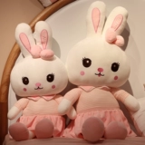 Милый плюшевый кролик, игрушка, тряпичная кукла, подушка для сна, кукла-кролик, белый кролик, подарок на день рождения