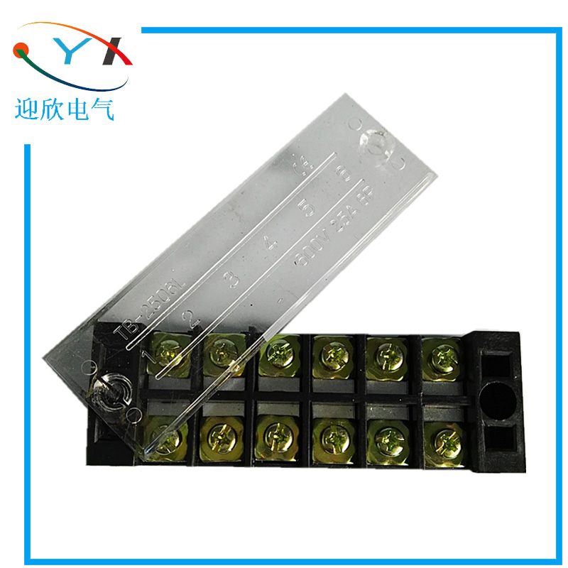 TB-2506 wiring row terminals row wiring connector 25A terminals row 6-position combined terminal manufacturer