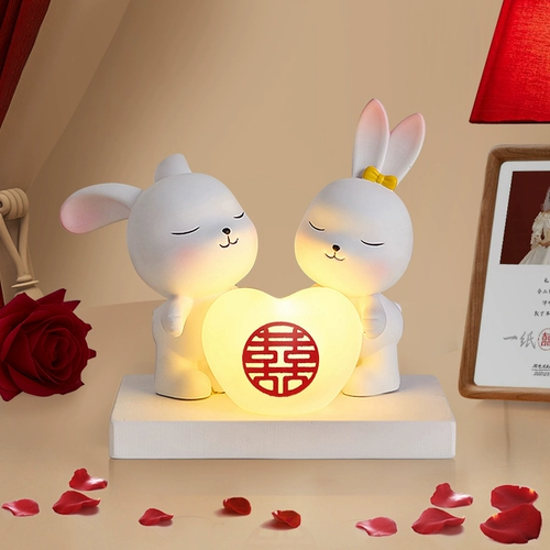 Креативный кролик, уличный фонарь для кровати, подарок на день рождения