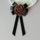 Trâm vải lụa Camellia hoa nhỏ dụng cụ đầm phụ kiện vải nữ trâm cài pin với phụ kiện 5 cm huy hiệu cài áo sang chảnh