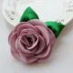 Phiên bản Hàn Quốc của Camellia ba chiều nhỏ bằng vải satin lớn hoa trâm cài hoa kim trâm hoa phụ kiện hoa 8CM ghim cài áo PNJ