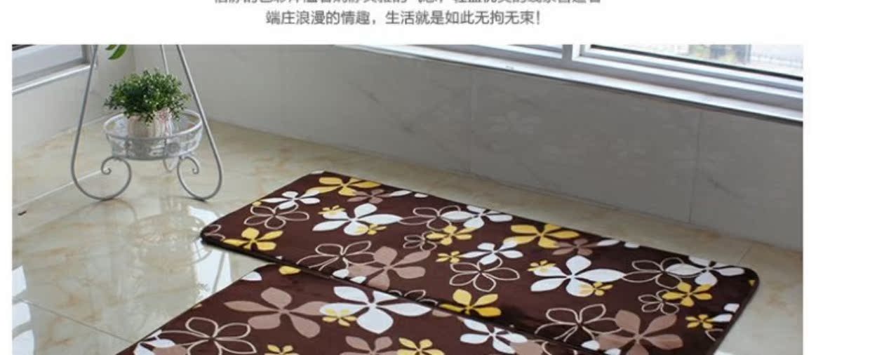 Sản phẩm Yabo, cửa ra vào, cửa sổ bay, thảm da lộn, phòng tắm, phòng tắm, thảm bếp, thấm nước, chống trượt thảm trải bếp