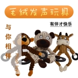 Игрушка для любимой собаки маленькая собака Барри Тедди Тедди Свет Ядерный Ядрек Бархат Стины, кусание, голос, аккомпанемент игрушки игрушки