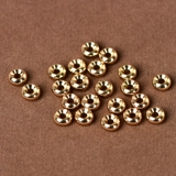 Медные бусины, браслет из кварца ручной работы, аксессуар, аксессуары, золото 24 карат, не выцветает