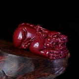 Монеты, подвеска, оберег на день рождения, ожерелье подходит для мужчин и женщин, аксессуар, природная руда, цвета киновари