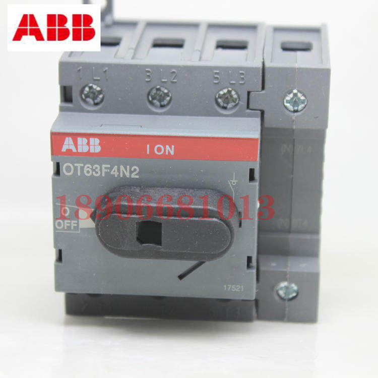 ABB isolation switch OT16F4N2 OT25F4N2 OT40F4N2 OT63F4N2 OT80F4N2