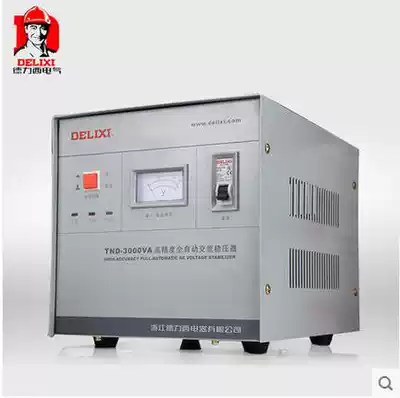 Delixi regulator 3000W TND-3000VA automatic regulator 220V 3KW
