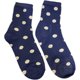 Spot ETNA Korean women's socks college style fresh small dots mid-tube socks Dongdaemun autumn and winter sports socks