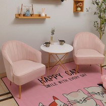 Balcony Light Extravagant Casual Modern Minima Cute Single Small Sofa Table Home Hotel Table And Chairs Combine Three Sets