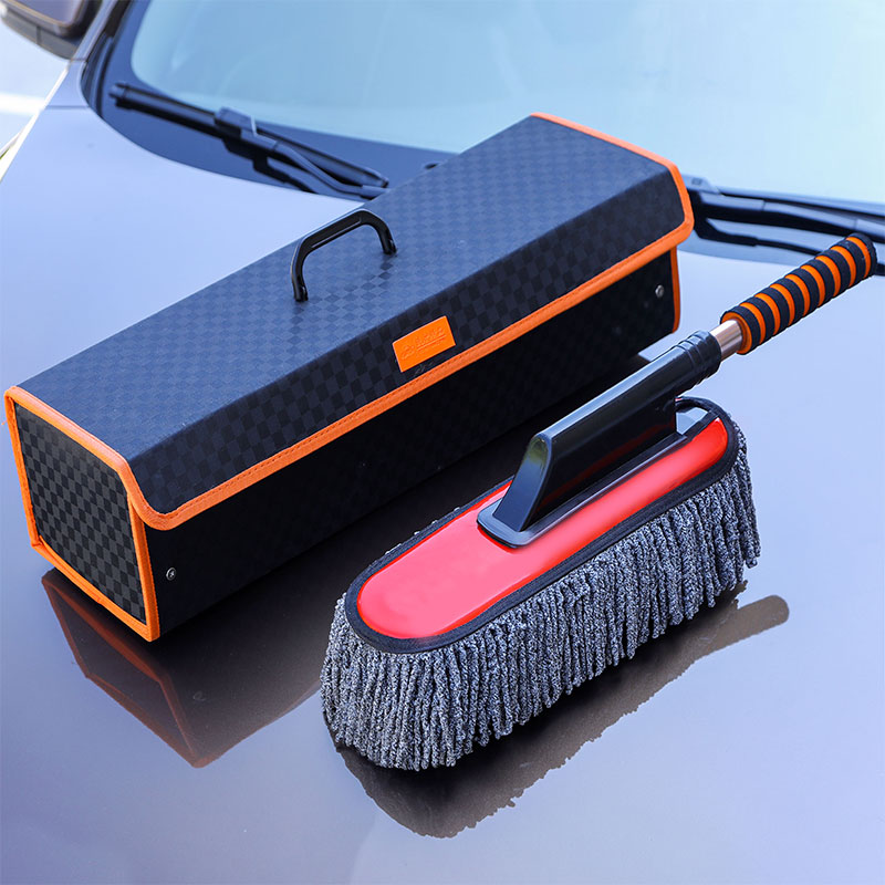 Car Wipe Car Mop Dust Removal Car Duster Wax Brushed Non Pure Cotton Brush Sweep Dust Theorizer Car Wash Soft Hair Bike Supplies-Taobao