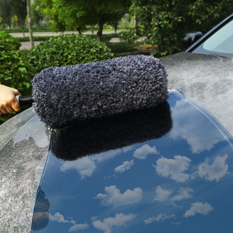 Car brush wipe mop dust-removal dust-wax wash cars wash artifacts chicken hair dust-soft wool
