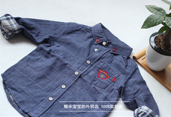 Chemise garcon à manche longue - Ref 2075471 Image 15