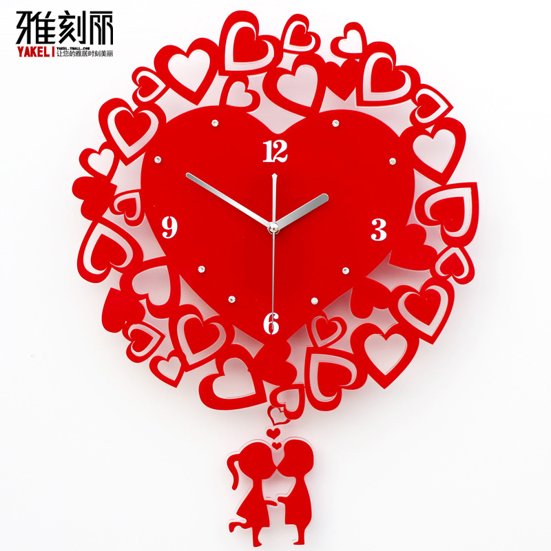 Jacques Wall Clock Living Room Silent Modern Simple Clock Creative Fashion Photo Quarter Decoration Watch