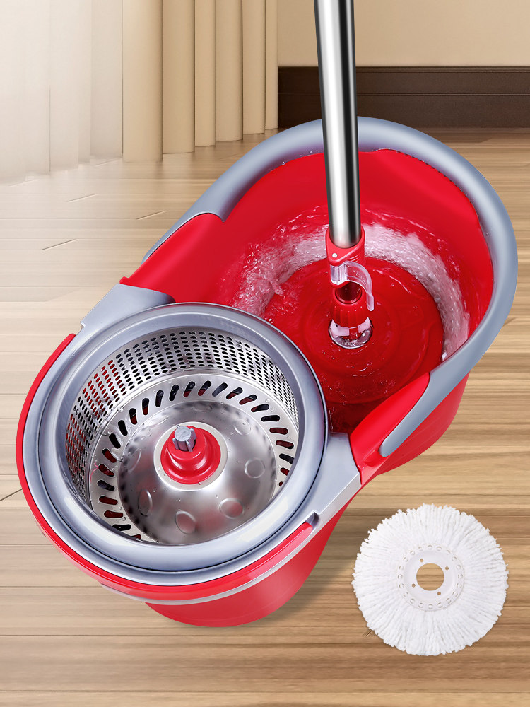 Meiliya rotary mop bucket flagship store official website Household hand-washable mop automatic dewatering and drying mop bucket