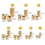 Медная шарнирная дверь флиппло, плоская открытая страница скрытая цилиндрическая коробка декоративная коробка бесшовная 180 градусов поперечного шарнира