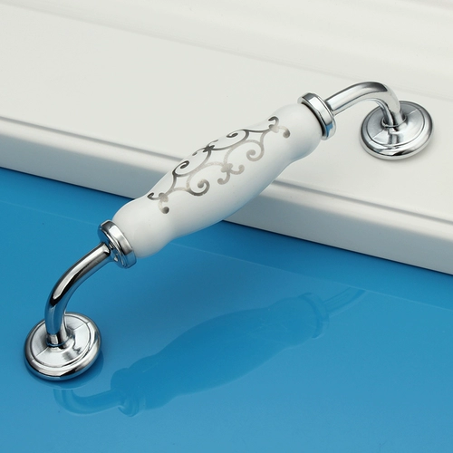 Современная простая пастырская европейская керамическая ручка в стиле керамики