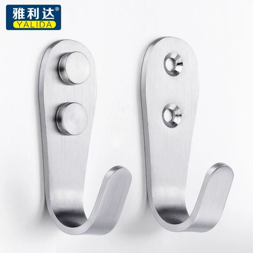 Утолщенные крючки из нержавеющей стали без удара одежды крючок крючок точка при непосредственной крючке стена стена стена настенный рисунок сгибается крючком