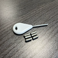 Белый плавниковый ключ с винтами FCS 6.