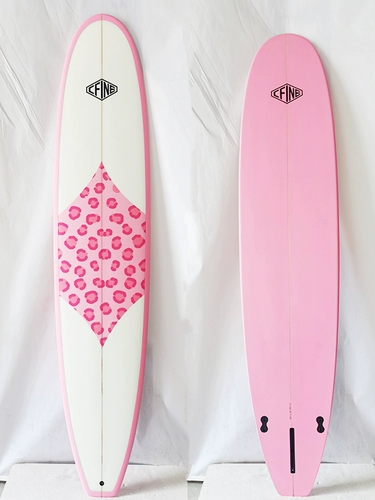 9 футов серфинга PU Материал стеклянный волокно ретро цвет цветов Новые мужчины и женщины с жесткой доской Длинной доски девять -подлинная доска для серфинга