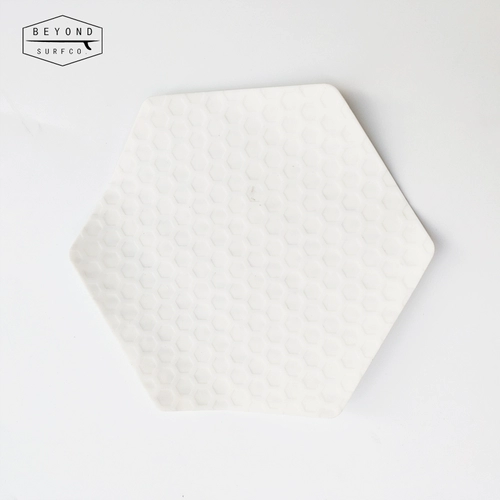 Новая серфинговая пластина против стекловолокна шестнадцагнальные сотовые соты против SLIP наклейки для ополаскивания Surfing Superfoot Superfoot Silicone Stop Slide Pads 10 таблетки