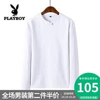 Playboy, осенняя футболка, модный белый лонгслив для школьников, 2020