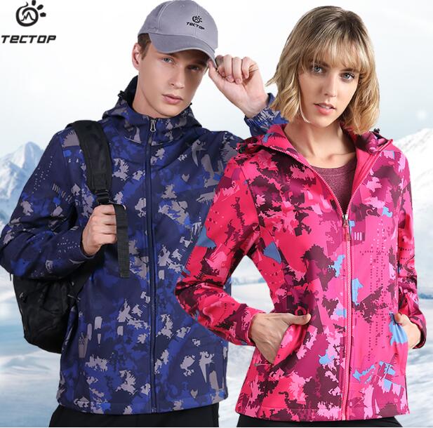 Explore the soft shell clothes and female heat plus-layer charge coat for men outdoor hiking suit for autumn and winter wind-proof coat